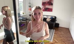 I ran out of money to pay the courier, I had to come up with something