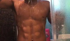 Ricky Johnson Showering