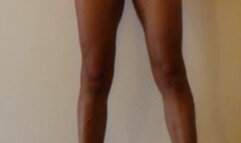 miniskirt and platforms