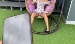 Public vibrator remote and squirt