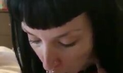 Kimberly smiling for the camera