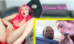 TikToker reacciona a Porno Interracial - Emma Fiore