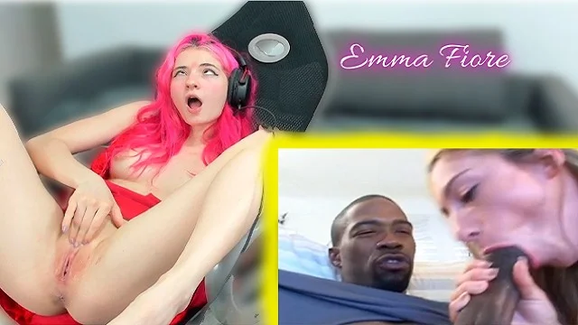 Pornr Interracial - TikToker Reacciona A Porno Interracial - Emma Fiore Porn Video