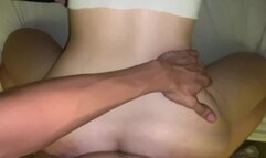 Daniela Chanel leaks cum out of her girl cock