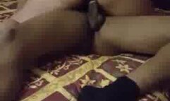 Working blonde bbw in stockings spreads legs