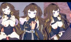 [Hentai Game Koikatsu! ]Have sex with Big tits Anya Melfissa.3DCG Erotic Anime Video.