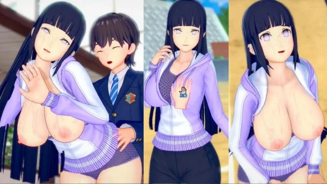 640px x 360px - Hentai Game Koikatsu! ]Have Sex With Big Tits Naruto Hinata Hyuga.3DCG  Erotic Anime Video.