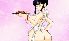 Kamesutra DBZ Erogame 26 Cumming while cooking