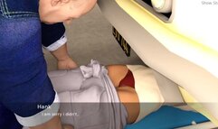 HOT WIFE. Sexy Milf Stucked Under The Car-Ep19