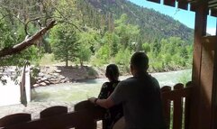 Public Doggy Sex on Hotel Balcony