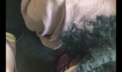 18 Petite Black Girl Blowjob POV