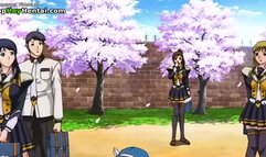 Hentai girls with huge tits having group sex