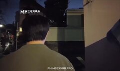 Fuck beautiful girl in the evening