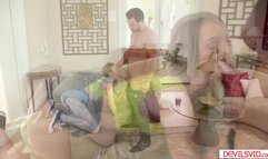 Husband watching wife fucking other guy