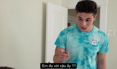 The girl was masturbating and I appeared