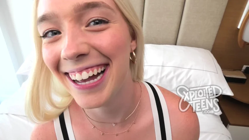 Blonde Teen Sucks Cock And Gives The Cameraman A Rimjob Porn Video
