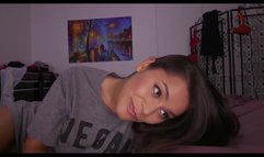 Brother creampies hot latina twin sister in POV