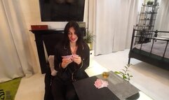 Playing cards with a hot stepmom