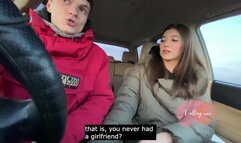 Городская телка отсосала у деревенского в машине / кремпай, сюжет