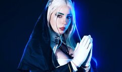 Nun buffed my cock on stamina - MollyRedWolf