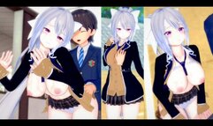 [Hentai Game Koikatsu! ]Have sex with Big tits Vtuber Higuchi Kaede.3DCG Erotic Anime Video.