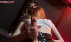 Suck my dick and jerk off. Russian JOI with strap-on [ENG SUBS]