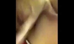 Cute busty masturbates on airplane