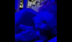 Blue Light Blowjob
