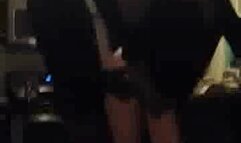 Gorgeous wife rides bbc cock till creampie – homemade tape