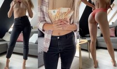 My Stepsister With A Big Ass Took The Money And Help Me To Cum - Creampei In Tight Pussy