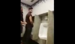 Strangers in the bath