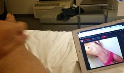 Masturbating to little