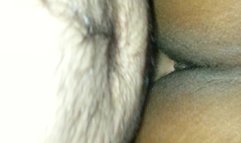 Black chick with HUGE ASS pounded by white guy