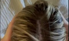 Skylarxraee - Beautiful blonde gets cum all over her face