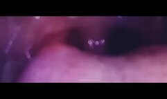 Hungry giantess swallows her Shrunk GIANTESS VORE #giantessvore