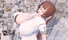 ROROrenRO - Breast expansion Giantess growth