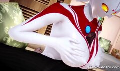 Ultrawoman Bearhug 3D Gameplay Animation