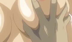 Hentai busty horny girl getting fucked hard