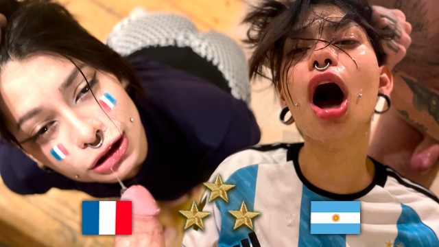 640px x 360px - Argentina World Champion, Fan Fucks French After FINAL - Meg Vicious Porn  Video