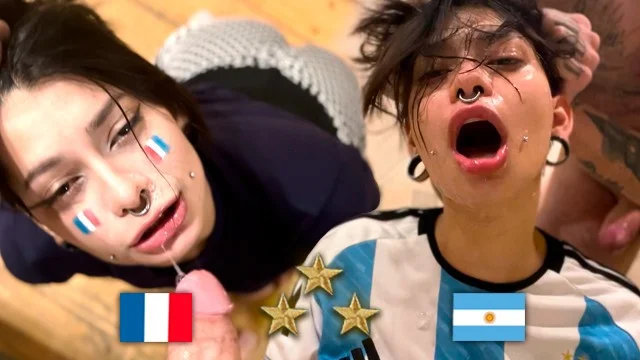 Xxx Xan - Argentina World Champion, Fan Fucks French After FINAL - Meg Vicious Porn  Video