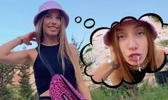 Skilled Blowjob from Spirite Moon in Public Park Make Him Cum in 2 min - Bunny Rabbits