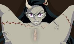 DEMON SLAYER | NEZUKO DEMON FORM DEEP ANAL (HENTAI)