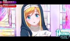 MONJA SEXY ENSEÑA SUS BRAGAS POV