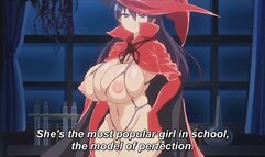 Beautiful Girl with Huge Tits Judges a Naughty Cock | Anime Hentai