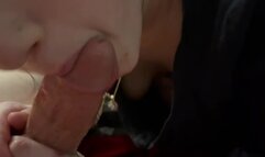 Sensual Blowjob makes him Cum Hard