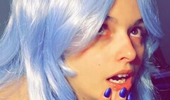 Amateur Waifu FFXIV Miqo’te Cosplay Fuck