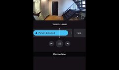 Ring cam shows us getting caught(next time we going let the stranger watch)