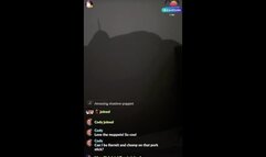 MeetMe Cum Show: Shadow Cock