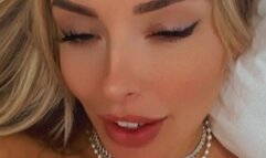 Corinna Kopf Naked in Bed Tease