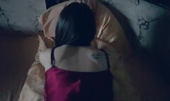 Beauty made a blowjob and stood in dog style until she got cum